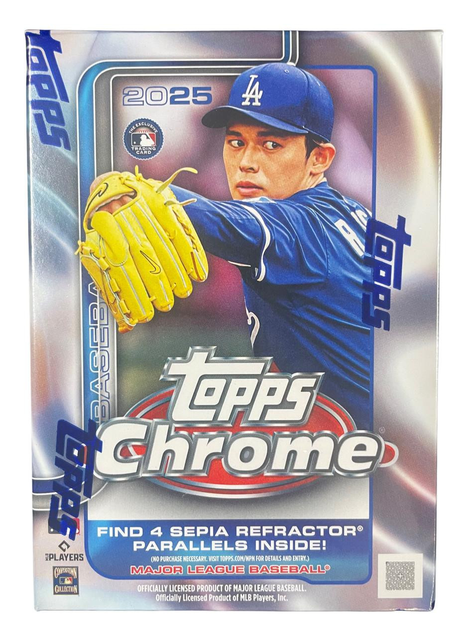 2025 Topps Chrome Baseball Blaster Box