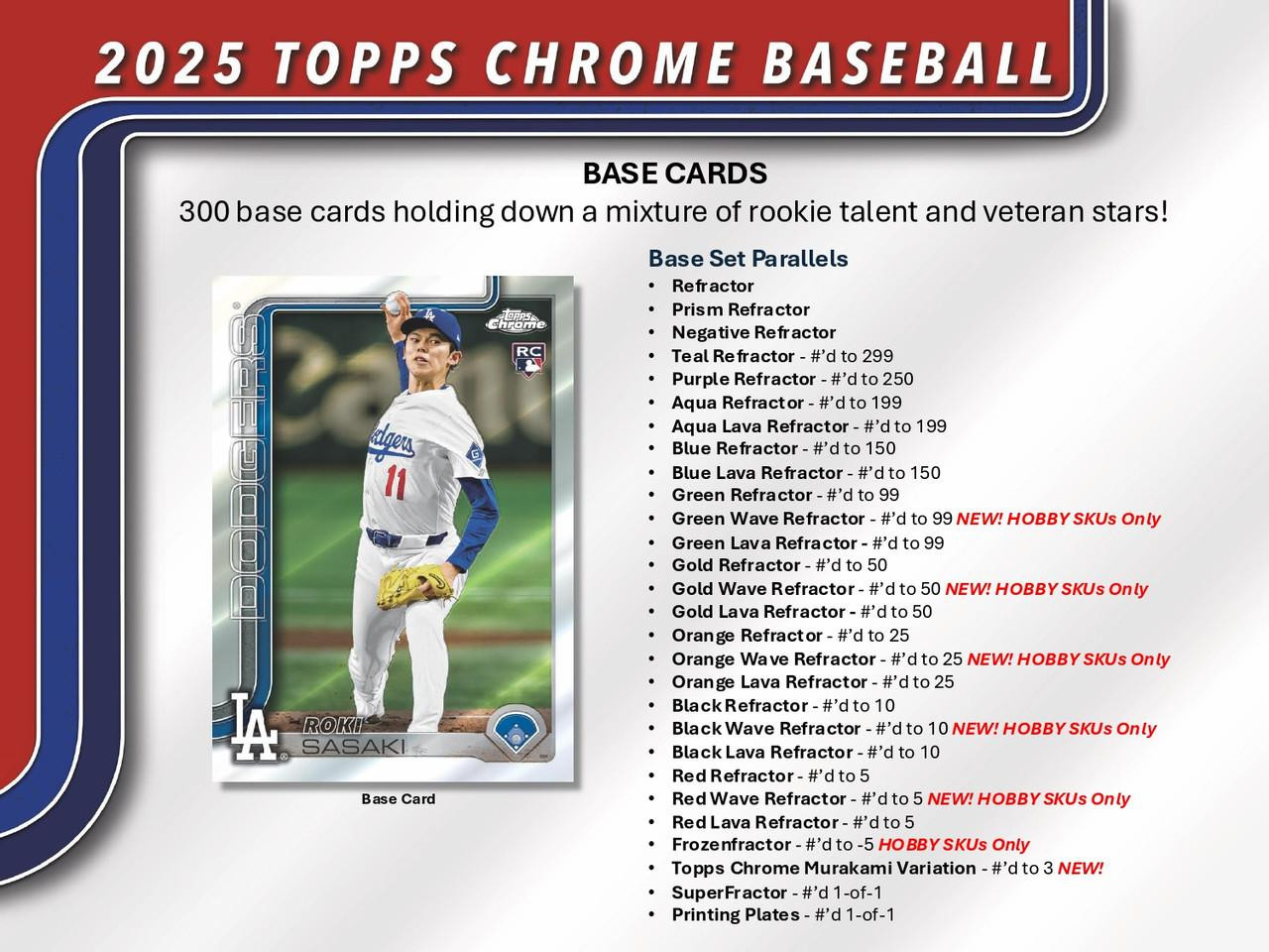 2025 Topps Chrome Baseball Hobby 12 Box Case