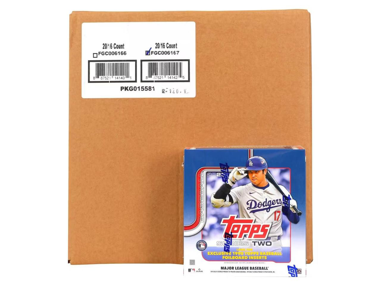 2025 Topps Series 2 Baseball Mega 20 Box Case