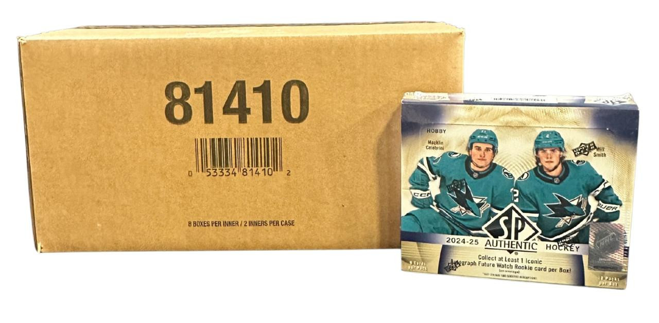2024/25 Upper Deck SP Authentic Hockey Hobby 16 Box Case
