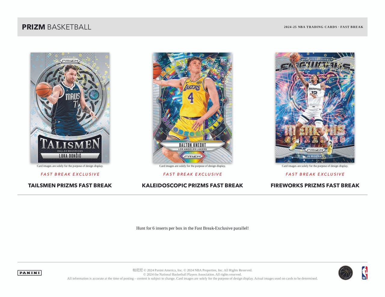 2024/25 Panini Prizm Basketball Fast Break Box