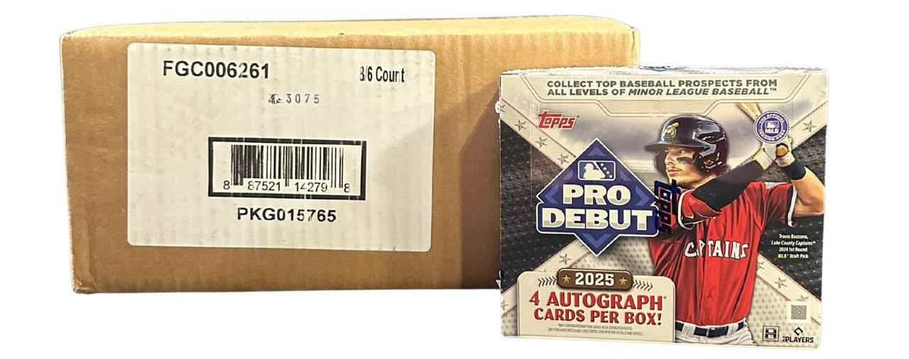 2025 Topps Pro Debut Baseball Jumbo 8 Box Case