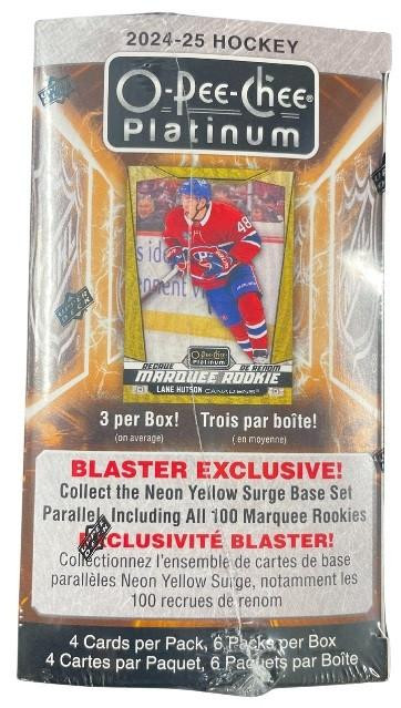 2024/25 Upper Deck O-Pee-Chee Platinum Hockey Blaster Box