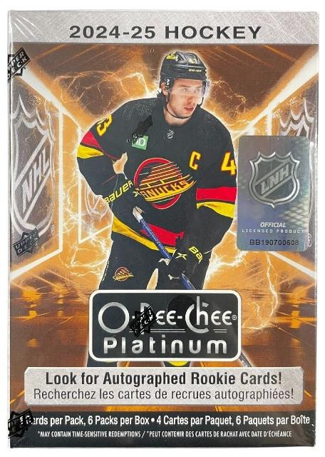 2024/25 Upper Deck O-Pee-Chee Platinum Hockey Blaster Box
