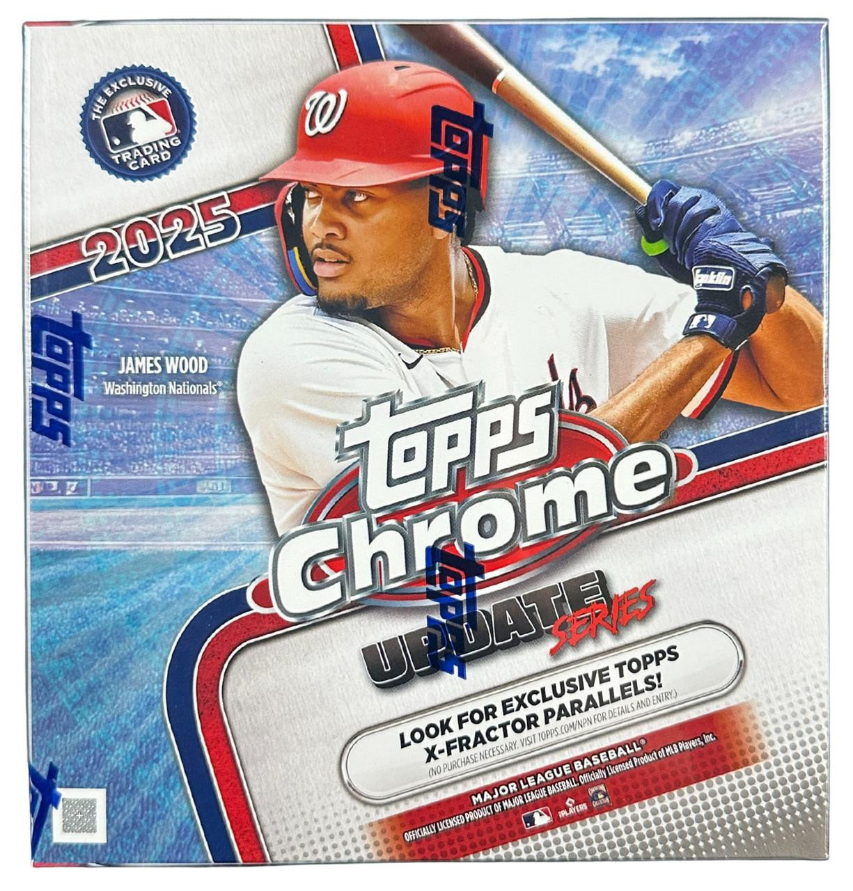 2025 Topps Chrome Update Series Baseball Mega Box