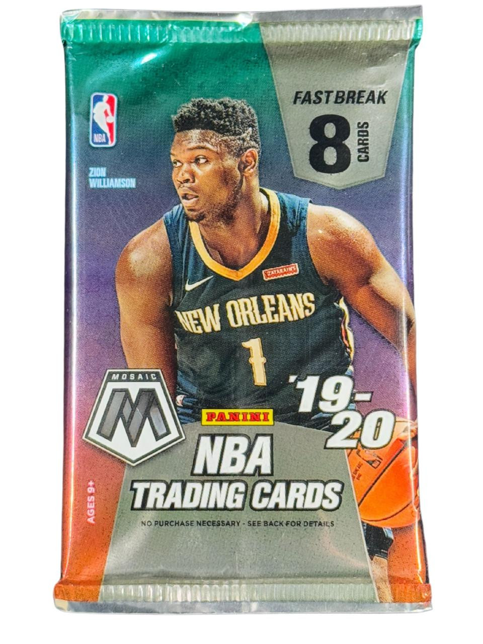Mosaic Fast Break Panini 2019-20 Basketball Box MOSAIC FAST BREAK