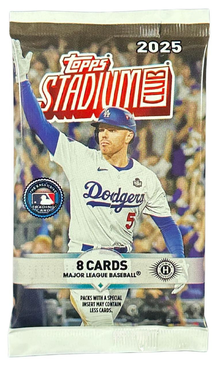 2025 Topps Stadium Club Baseball Hobby Pack