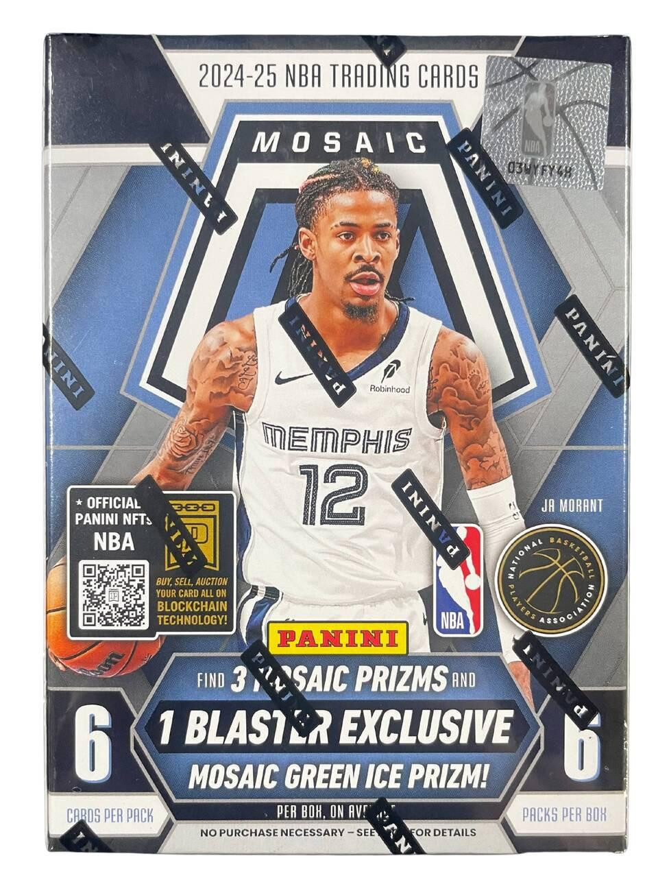 【E87】 NBAカード Mosaic prizm blaster未開封box 2022-23 Panini NBA Mosaic Basketball Trading Card Blaster