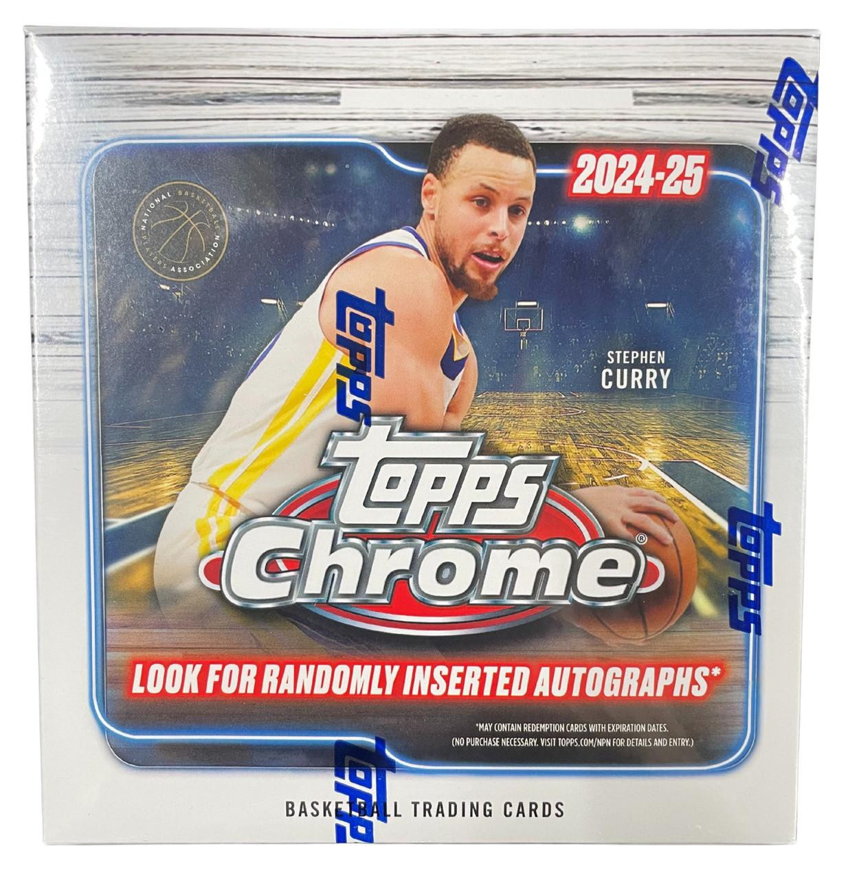 2024/25 Topps Chrome Basketball Mega Box