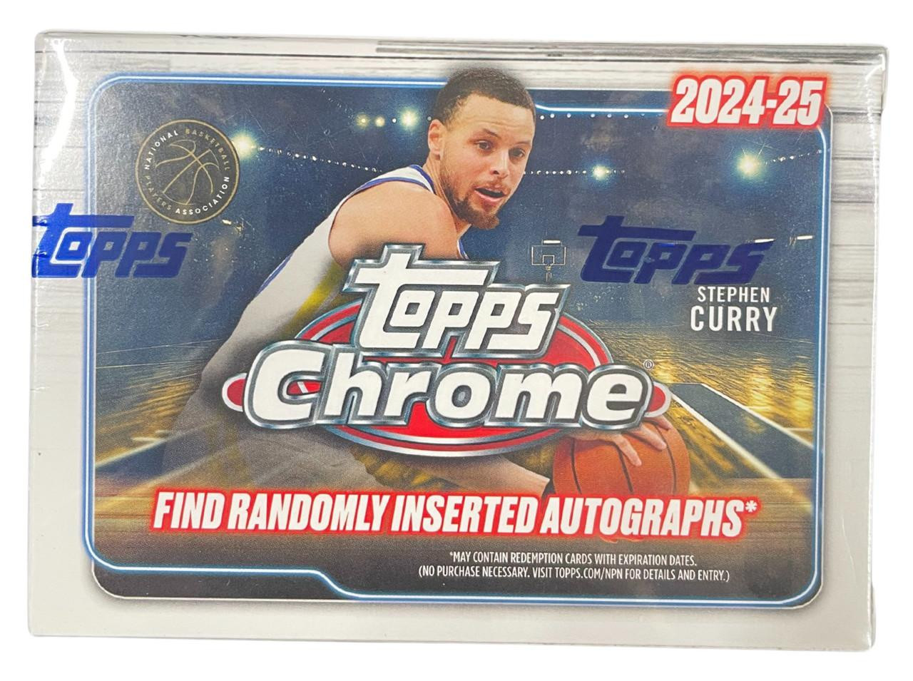 2024/25 Topps Chrome Basketball Blaster Box