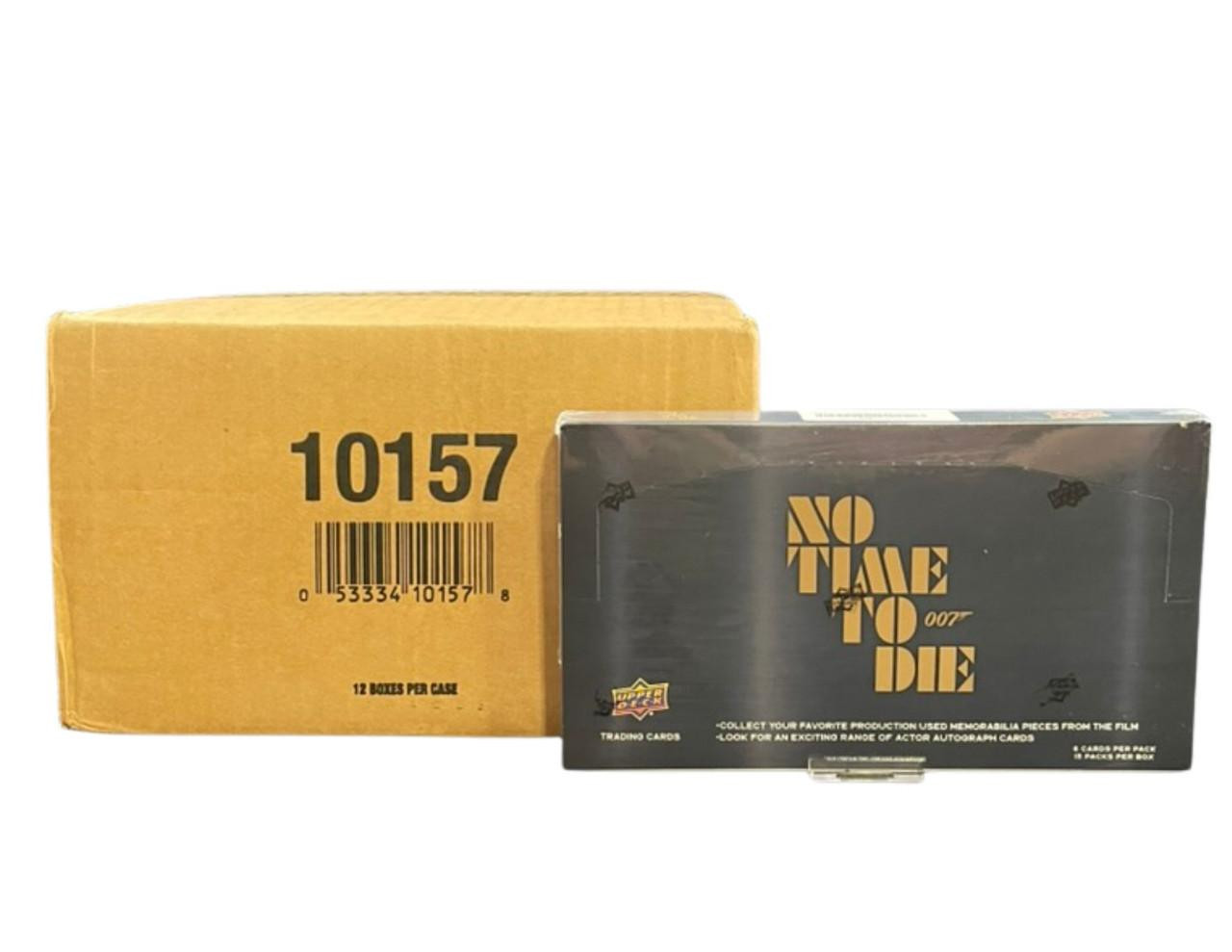 2025 Upper Deck James Bond No Time To Die Hobby 12 Box Case