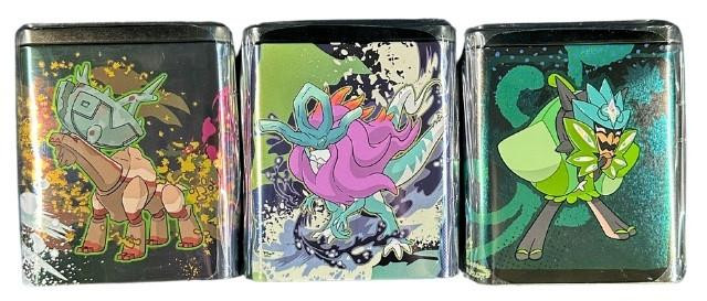 Pokemon 2025 Stacking Tin Set of 3