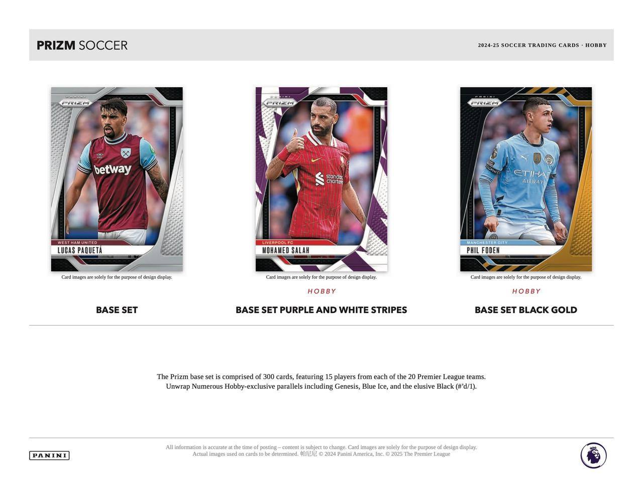 2024/25 Panini Prizm English Premier League Soccer Hobby Box