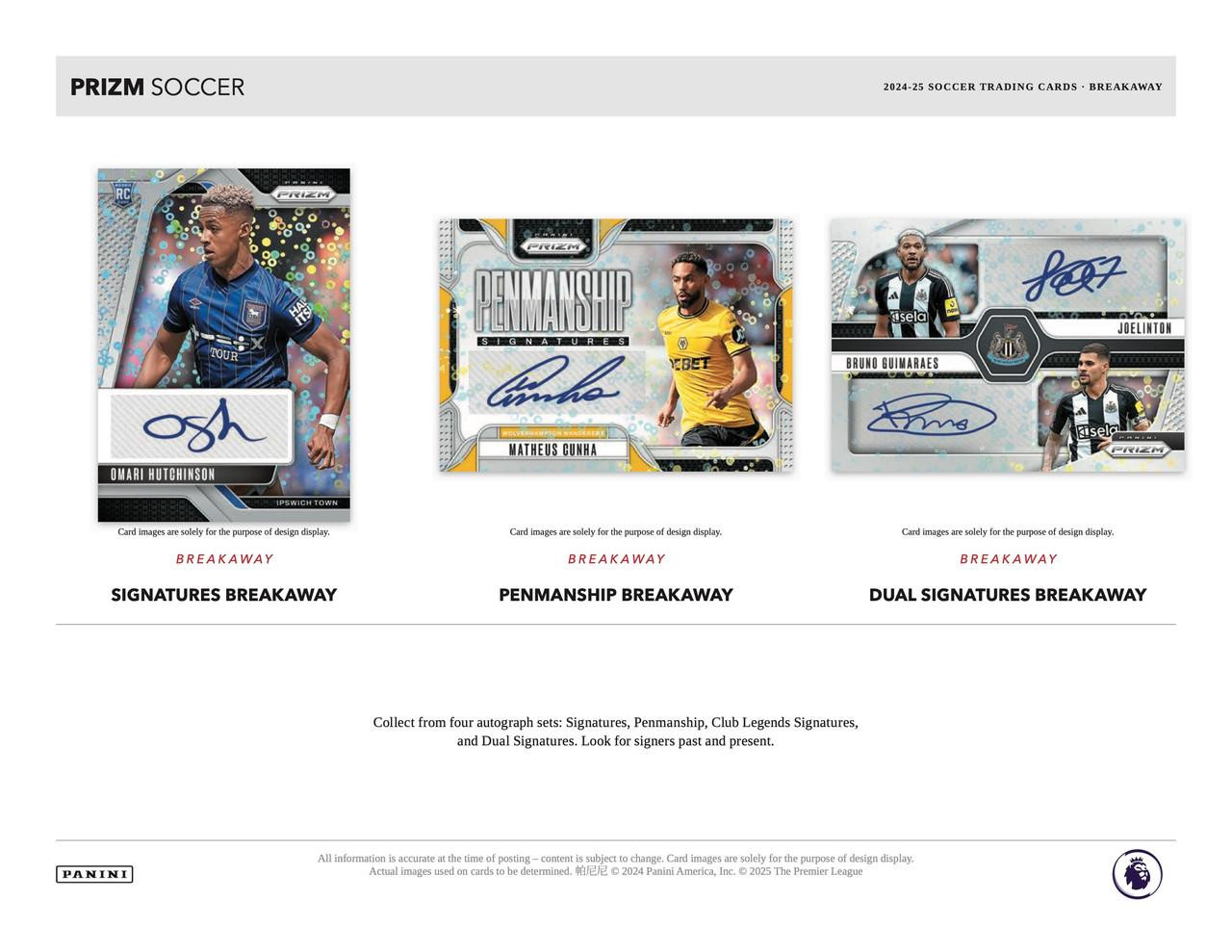 2024/25 Panini Prizm English Premier League Breakaway Soccer Box