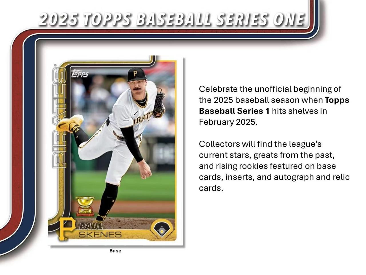 Topps - Topps 2025 トップス 3BOX MLB-SERIES ONE 2025 Topps MLB Series One Baseball Trading Card Super Box