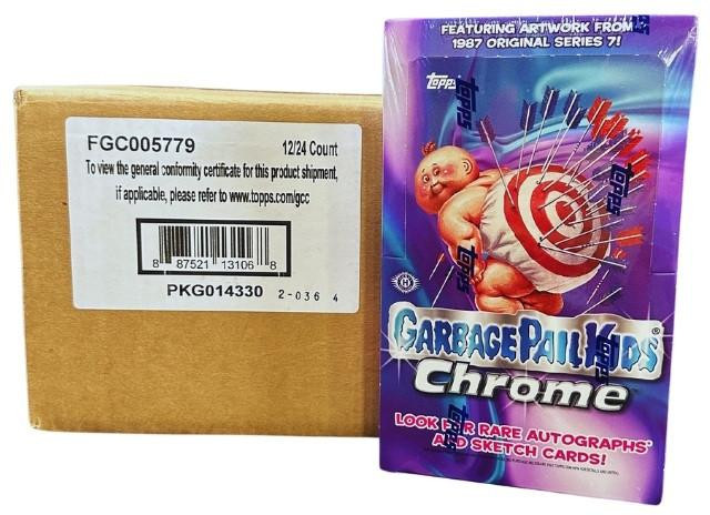 2024 Topps Garbage Pail Kids Chrome Hobby 12 Box Case