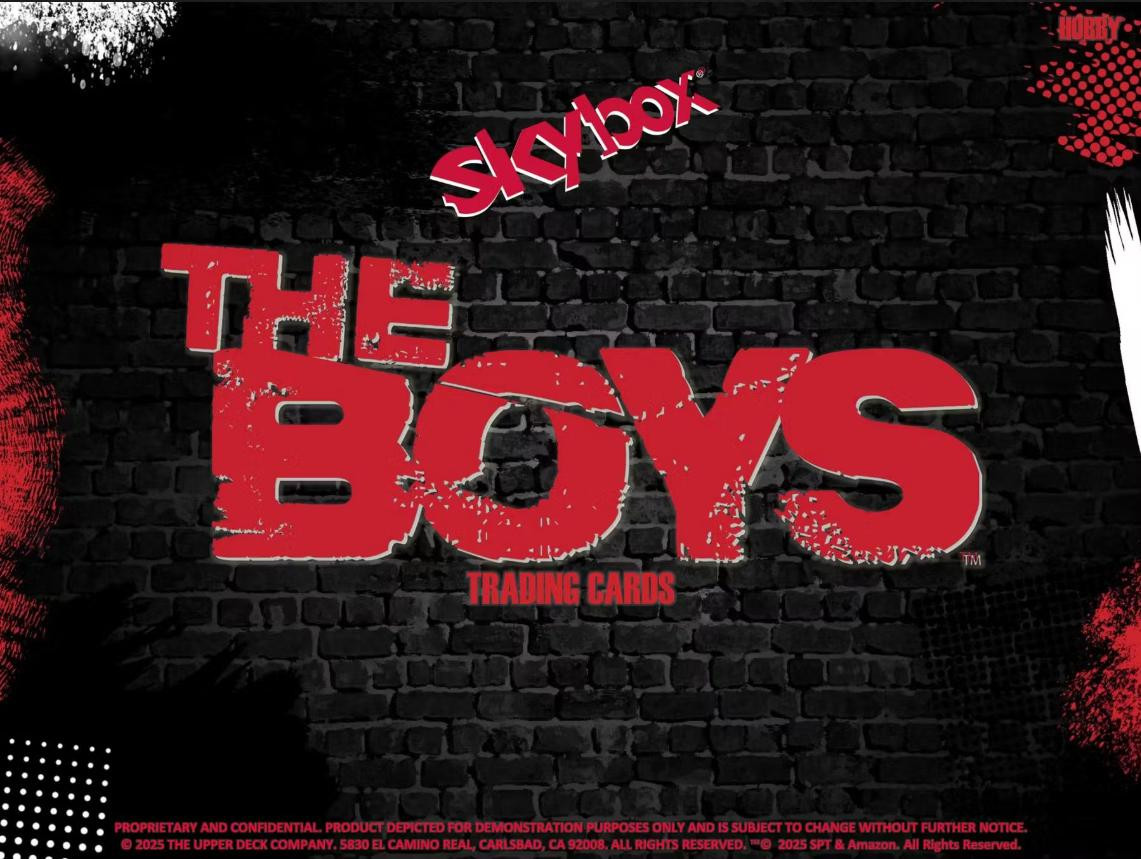 2025 Upper Deck The Boys Season 1 & 2 Hobby 12 Box Case