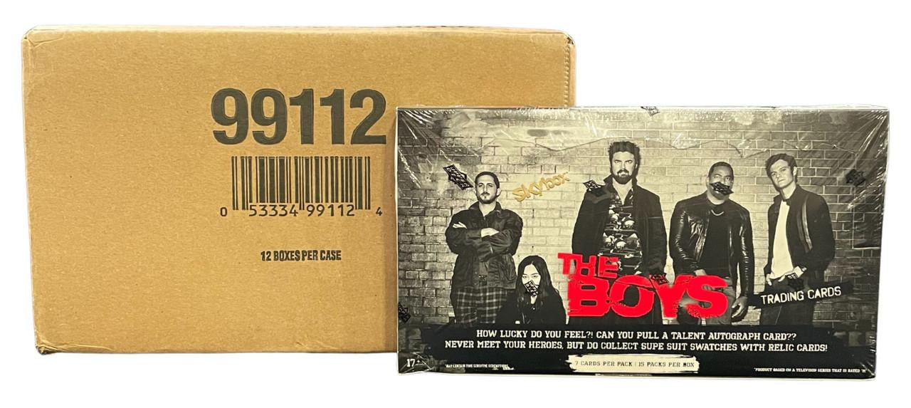 2025 Upper Deck The Boys Season 1 & 2 Hobby 12 Box Case