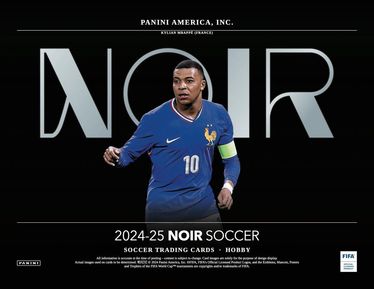 2024/25 Panini Noir Soccer Hobby Box