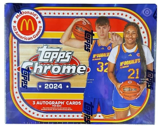 2024/25 Topps Chrome Mcdonald's All-American Basketball Hobby Box