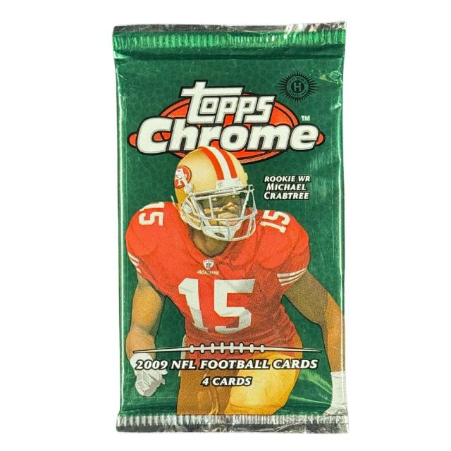2009 Topps Chrome Football Hobby Pack