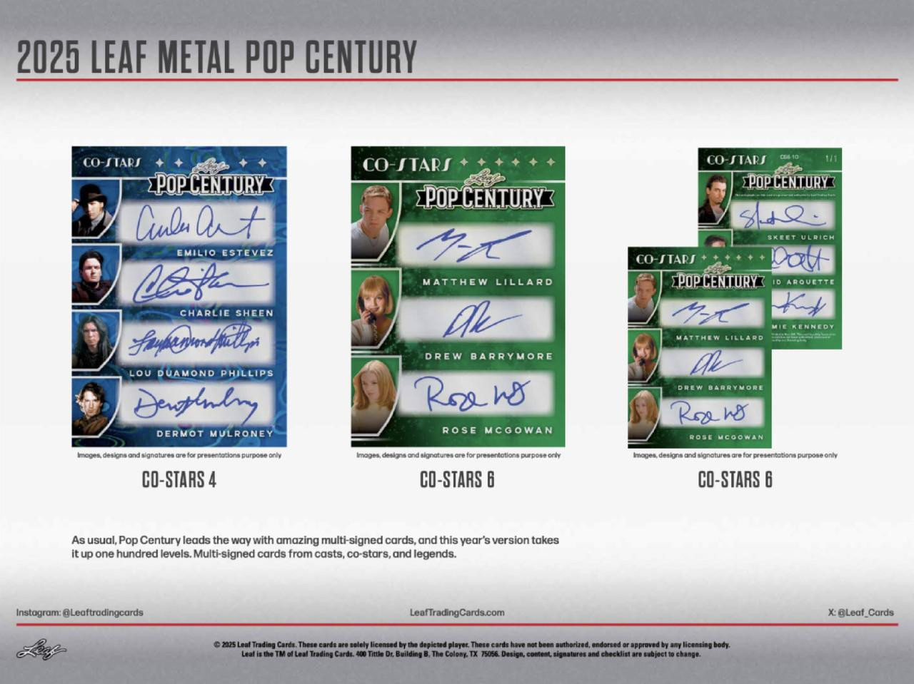 2025 Leaf Metal Pop Century Box
