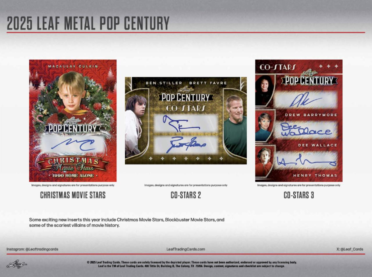 2025 Leaf Metal Pop Century Box