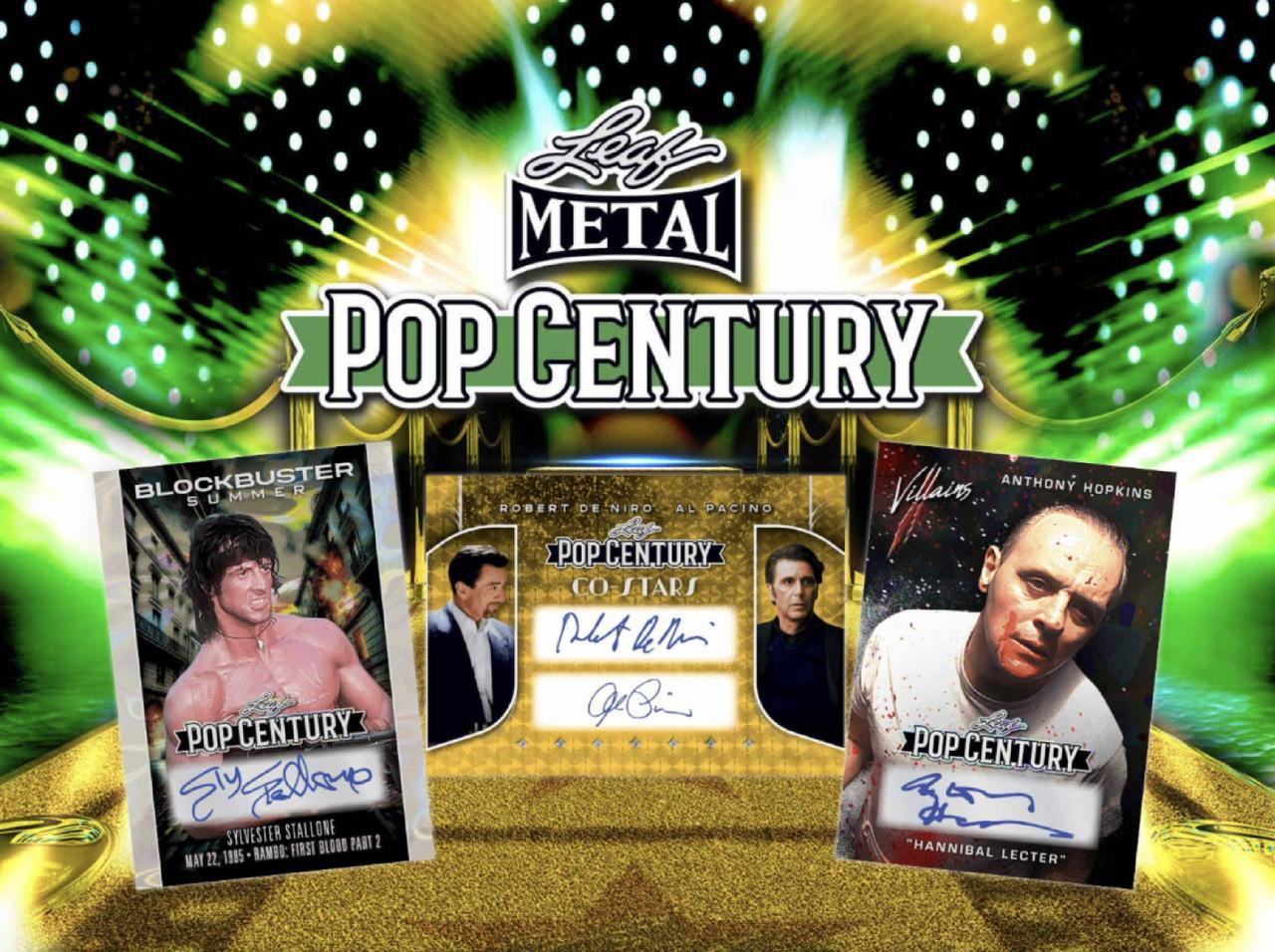 2025 Leaf Metal Pop Century leaf pop century Nick Castle サイン