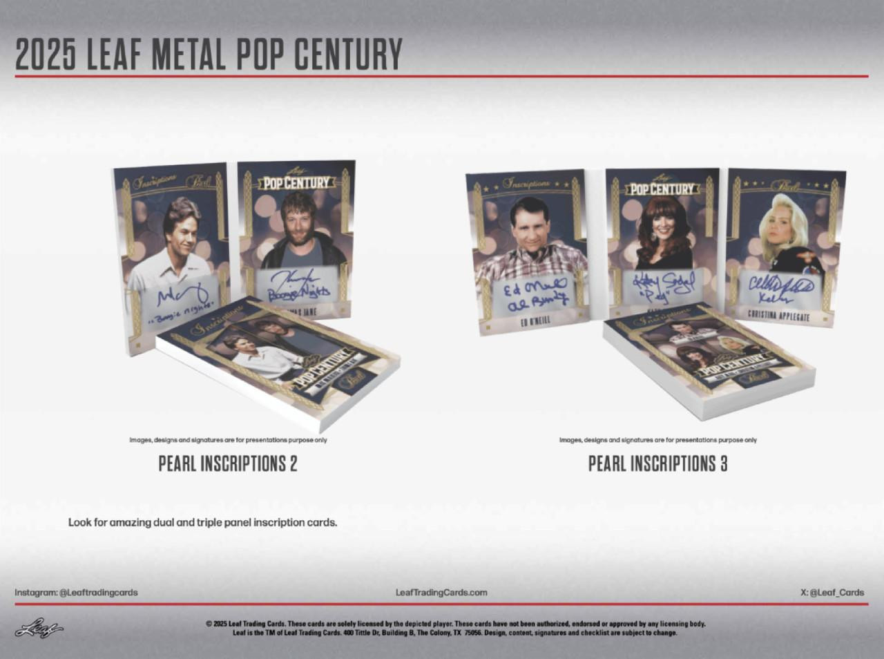 2025 Leaf Metal Pop Century 10 Box Case