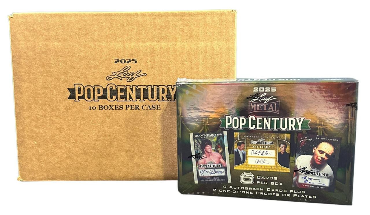 2025 Leaf Metal Pop Century 10 Box Case