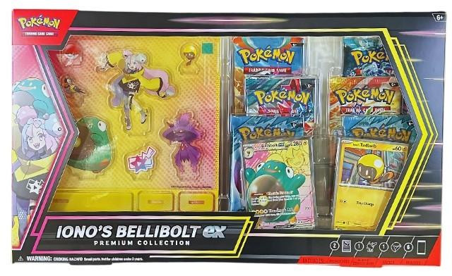 Pokemon Iono's Bellibolt Ex Premium Collection Box