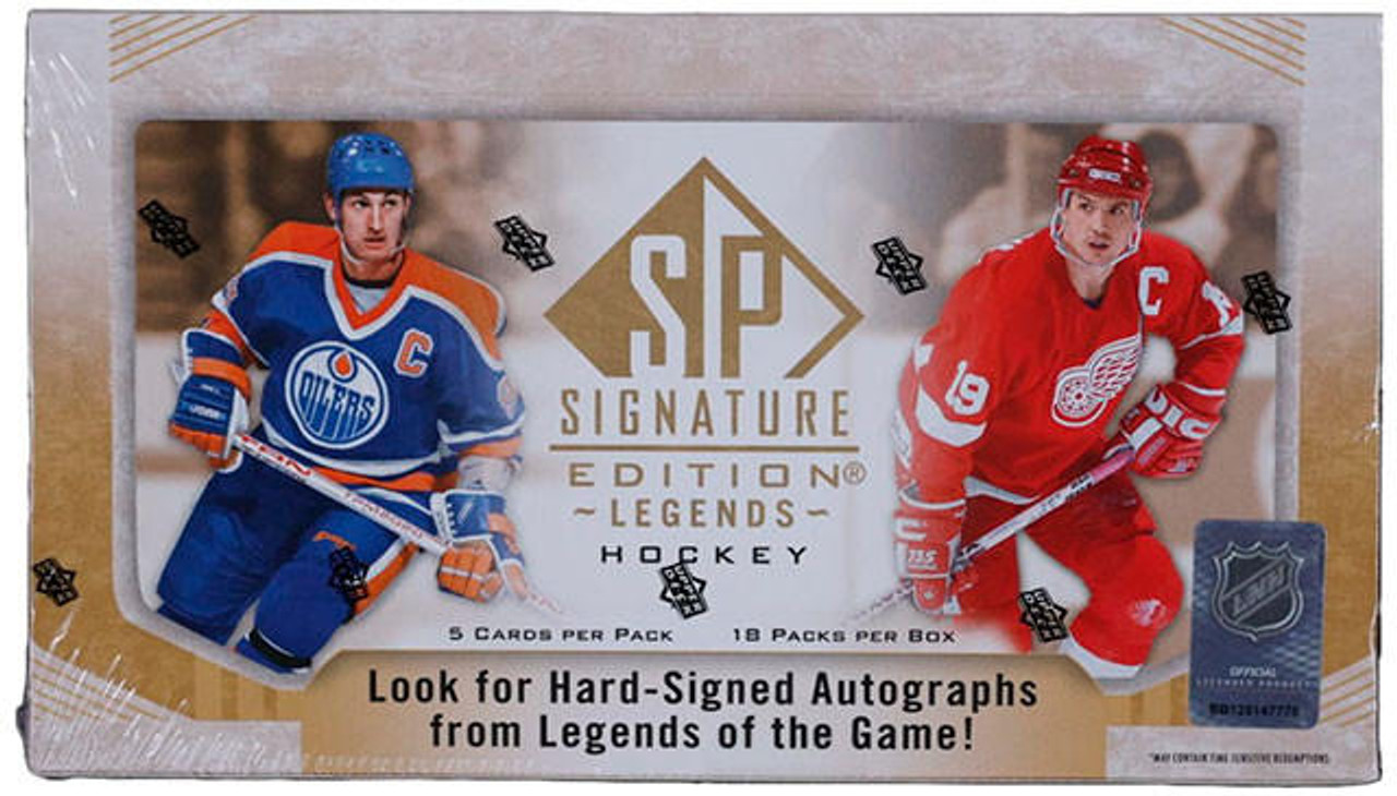 2020/21 Upper Deck SP Signature Edition Legends Hockey Hobby Box