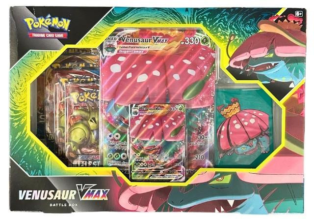 ポケモンカードbox 6box Pokemon Venusaur/Blastoise VMAX Battle 6 Box Case
