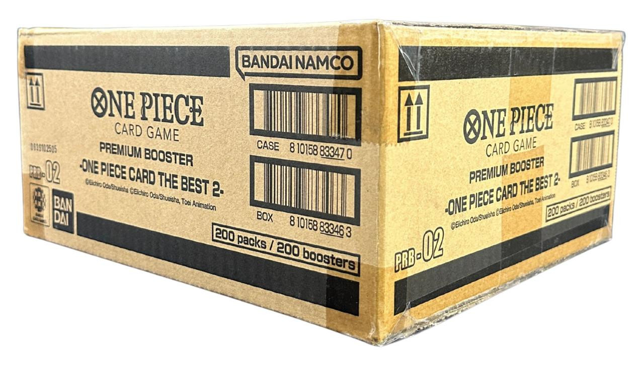 the best booster box to buy Amazon.com: PRB02 Premium Booster Box vol2 English Premium Booster The Best  Vol.2 Booster Box Display Factory Sealed for PRB02 One Piece Cards English  TCG (20 Packs) + Custom TCG Fabrik Don Card : main image 1