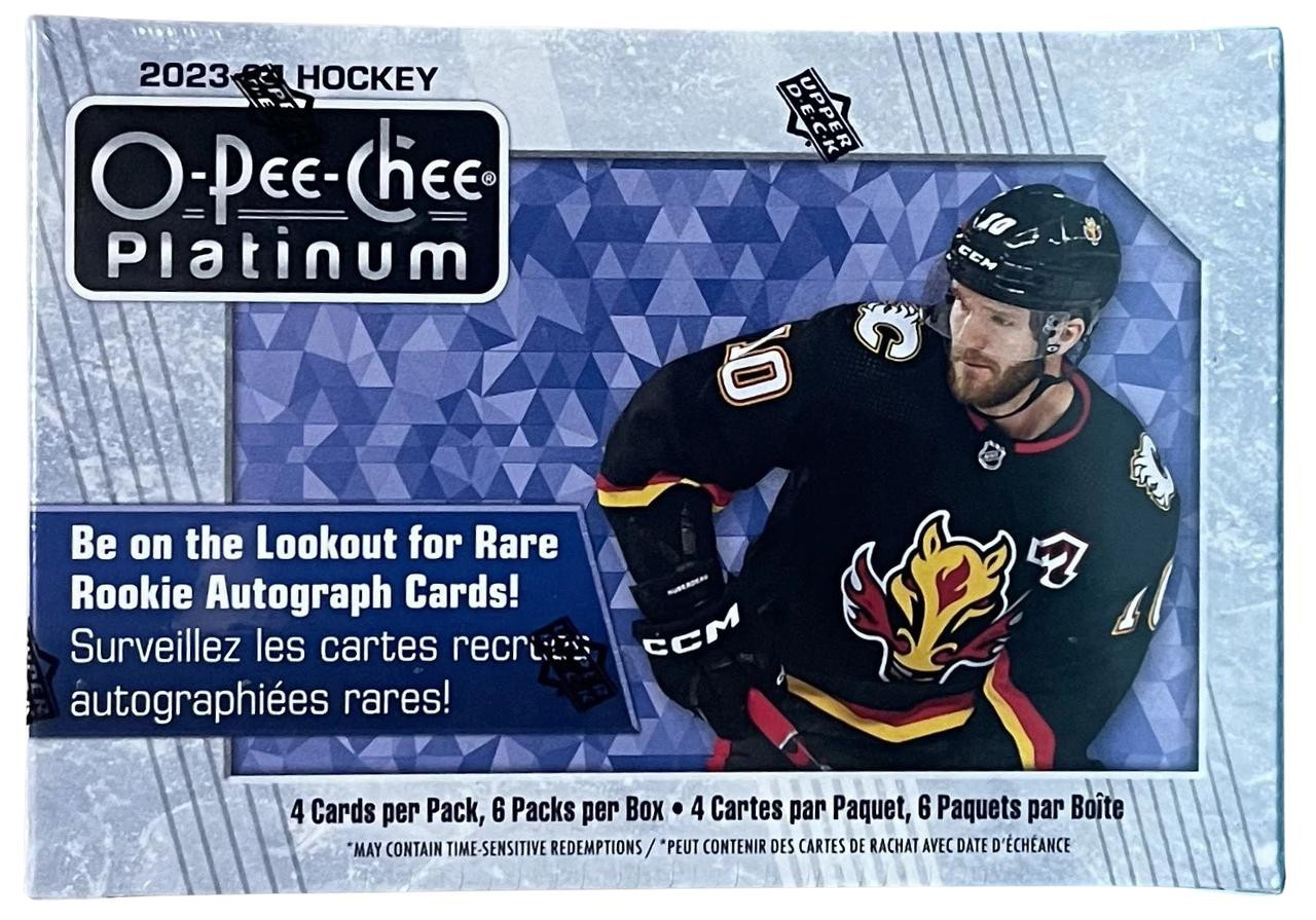 2023/24 Upper Deck O-Pee-Chee Platinum Hockey Blaster Box
