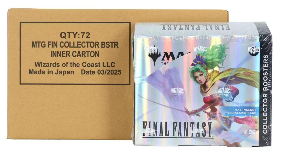 Magic: The Gathering Final Fantasy Collector Booster 6 Box InnerCase