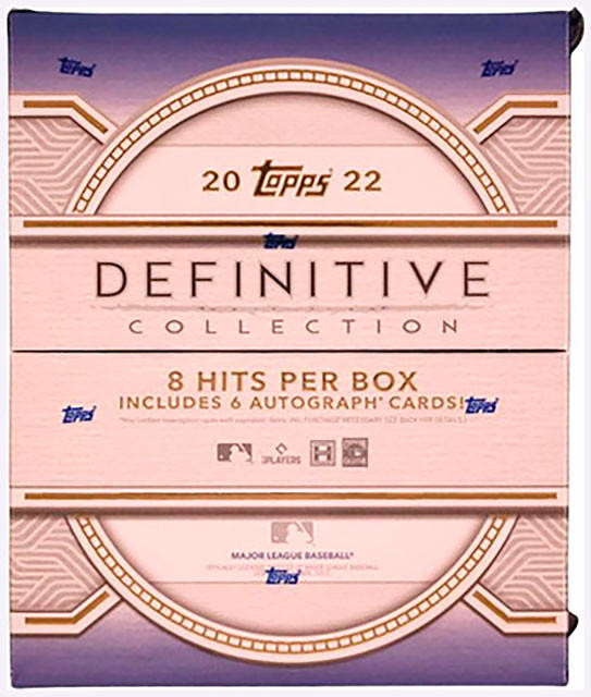 2022 Topps Definitive Baseball Hobby Box