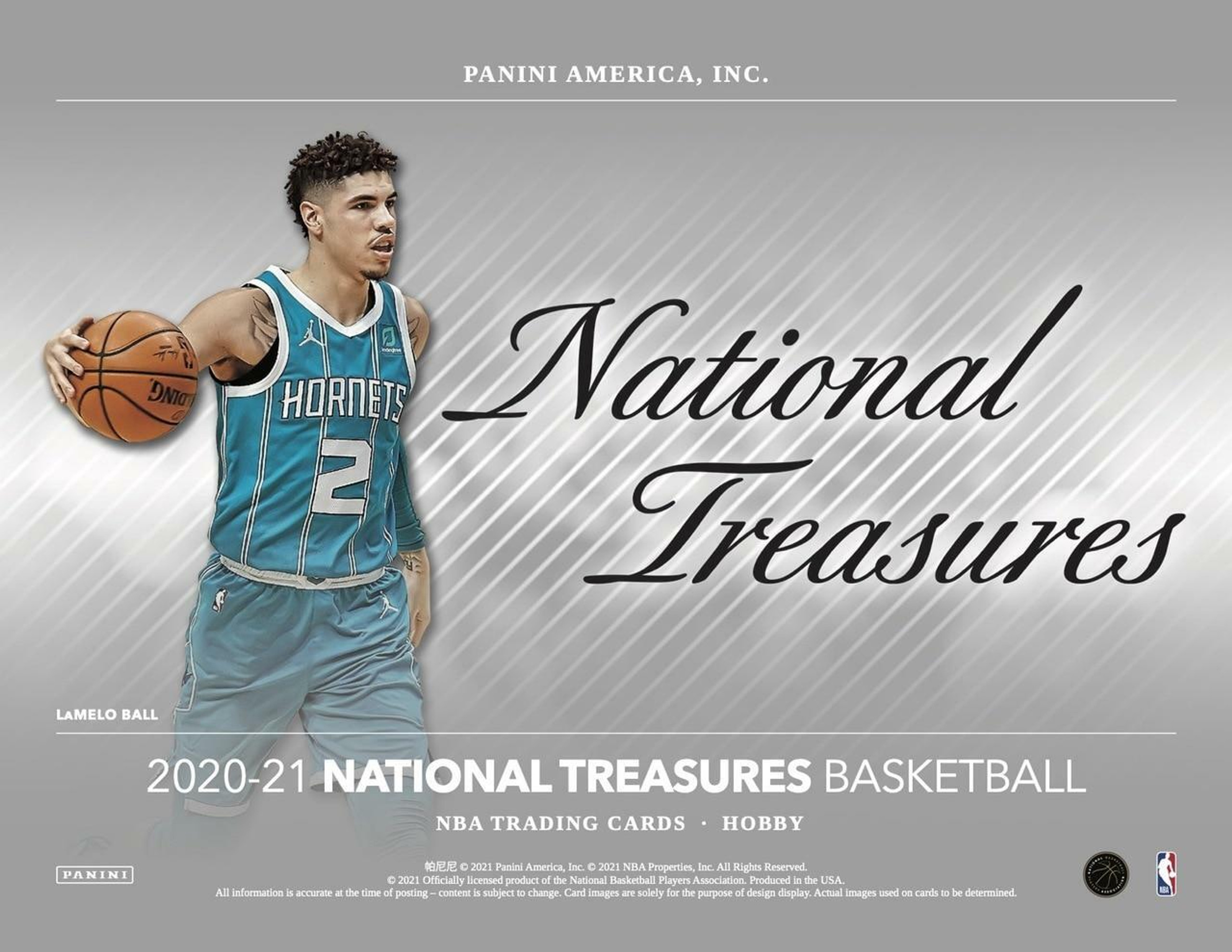 202021 National Treasures Basketball Hobby Box