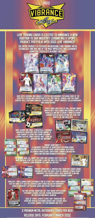 2022 Leaf Vibrance Multi-Sport 2BOX（Boxes – Leaf Trading