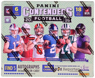 2018 PANINI CONTENDERS FOOTBALL (FANATICS BLASTER)