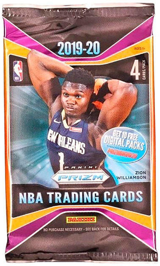 2019-20 Panini Prizm NBA Draft Picks Basketball Fat Pack- Featuring Zion  Williamson 