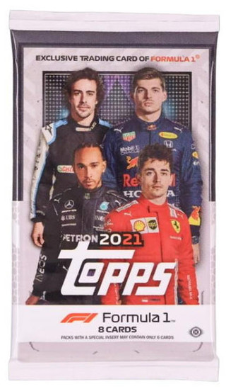 2021 Topps Chrome Formula 1 Racing Hobby Pack