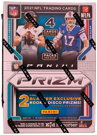 NEW 2021 Panini Prizm NFL Football Blaster Box (Rookie Disco Prizms) 24  Cards