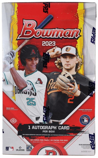 2023 Bowman Chrome Baseball HTA Choice Box Random Hit Group Break #1 -  Brett