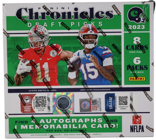 2023 Panini Chronicles Draft Picks Football Hobby 8 Box Break #12 RANDOM  TEAMS 