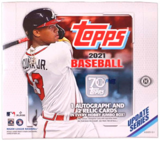 2012 Topps Update Series Baseball Jumbo Box