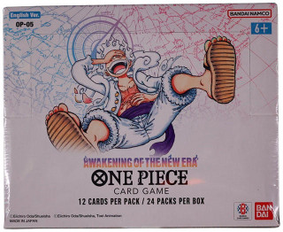 one piece tcg awakening of the new era booster box TCG: [OP-05] 05 EU is an immersive card set that transports players to the exciting world of One Piece One Piece OP05 Awakening of