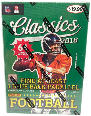 2017 Panini Classics Football Checklist, Release Date