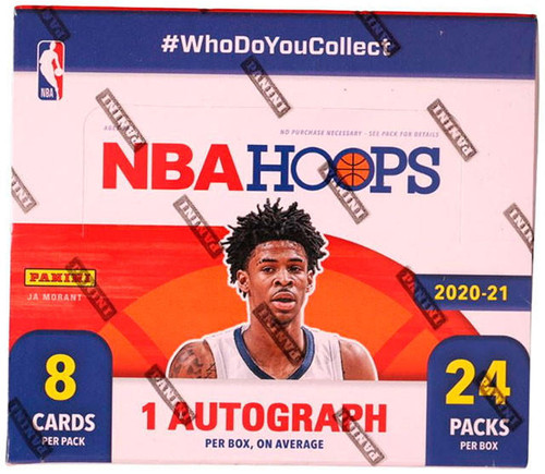 2020/21 Panini NBA Hoops Basketball Retail Box