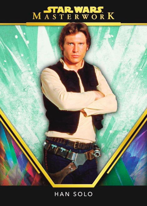 Topps - スケッチカード  Star Wars Saga Han Solo ハン・ソロ Topps Star Wars Masterwork Han Solo Green #89/99 | eBay